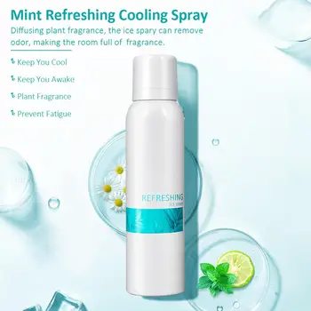 1pcs Refreshing Ice Spray Cooling Plant Fragrance Mint Decodorize Spray For Driving Classes
1pcs Refreshing Ice Spray Cooling Plant Fragrance Mint Decodorize Spray For Driving Classes