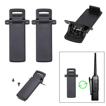 2Pcs Walkie Talkie Spare Part Back Belt Clip for Baofeng 2-way Radio UV5R Replace The Back Clip Radio Accessories
2Pcs Walkie Talkie Spare Part Back Belt Clip for Baofeng 2-way Radio UV5R Replace The Back Clip Radio Accessories
