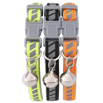 3Pcs Collar Adjustable With Bell Safe Reflective Comfortable Pet Collar Puppy Dog Collar Outdoor Collar Cat Collar for Walking
3Pcs Collar Adjustable With Bell Safe Reflective Comfortable Pet Collar Puppy Dog Collar Outdoor Collar Cat Collar for Walking