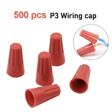 500 Pcs Orange Wiring Cap Spring Screw Terminal Rotary Terminal Wire Connection Cap Electrical Wiring Tool Accessories
500 Pcs Orange Wiring Cap Spring Screw Terminal Rotary Terminal Wire Connection Cap Electrical Wiring Tool Accessories
