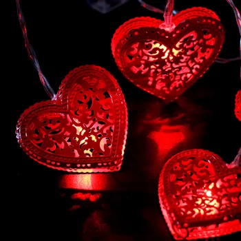 Love Heart String Light Valentines Day Decorative 10 Led Lights String Home Room Romantic Red Light String Luces Led Decoracion
Love Heart String Light Valentines Day Decorative 10 Led Lights String Home Room Romantic Red Light String Luces Led Decoracion
