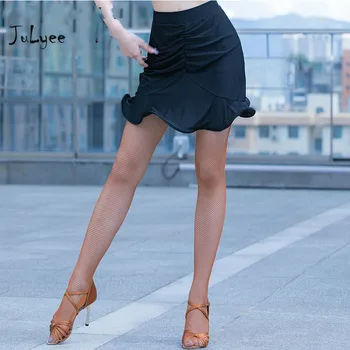 JULYEE Women's Latin Dance Skirts Solid Sexy Elastic High Waist Patchwork Ruffles Pleats Slim Mini Skirt
JULYEE Women's Latin Dance Skirts Solid Sexy Elastic High Waist Patchwork Ruffles Pleats Slim Mini Skirt