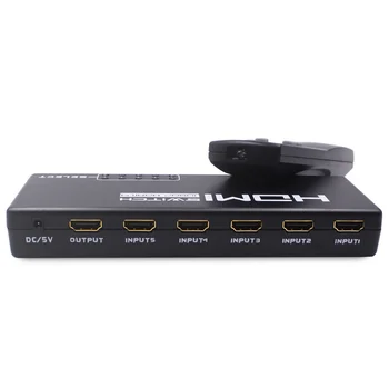 EasyLIFETop Quality With Remote Control _hdmi Switch 51 Out 1 Minute 5 Splitter SX011
EasyLIFETop Quality With Remote Control _hdmi Switch 51 Out 1 Minute 5 Splitter SX011