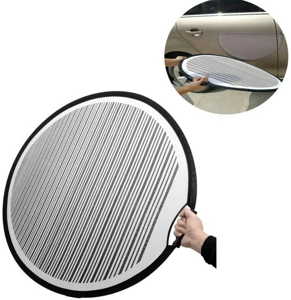 Dent Remove Tool 80 cm Foldable Lined Dent Reflector Board Cloth Portable Flexible Reflector Line Board Scratch for Dent Remover
Dent Remove Tool 80 cm Foldable Lined Dent Reflector Board Cloth Portable Flexible Reflector Line Board Scratch for Dent Remover