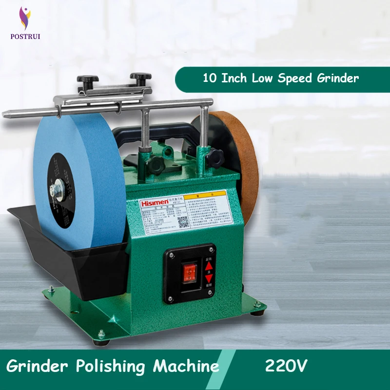 10 Inch Low Speed Grinder Positive And Reverse White Corundum Grinding Machine Water-cooled Grinder Polishing Machine 220V
10 Inch Low Speed Grinder Positive And Reverse White Corundum Grinding Machine Water-cooled Grinder Polishing Machine 220V