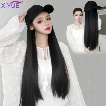 Ladies hat straight hair extension with black hat wig baseball cap hat wig long straight hair baseball Adjustable Sizes Girls
Ladies hat straight hair extension with black hat wig baseball cap hat wig long straight hair baseball Adjustable Sizes Girls