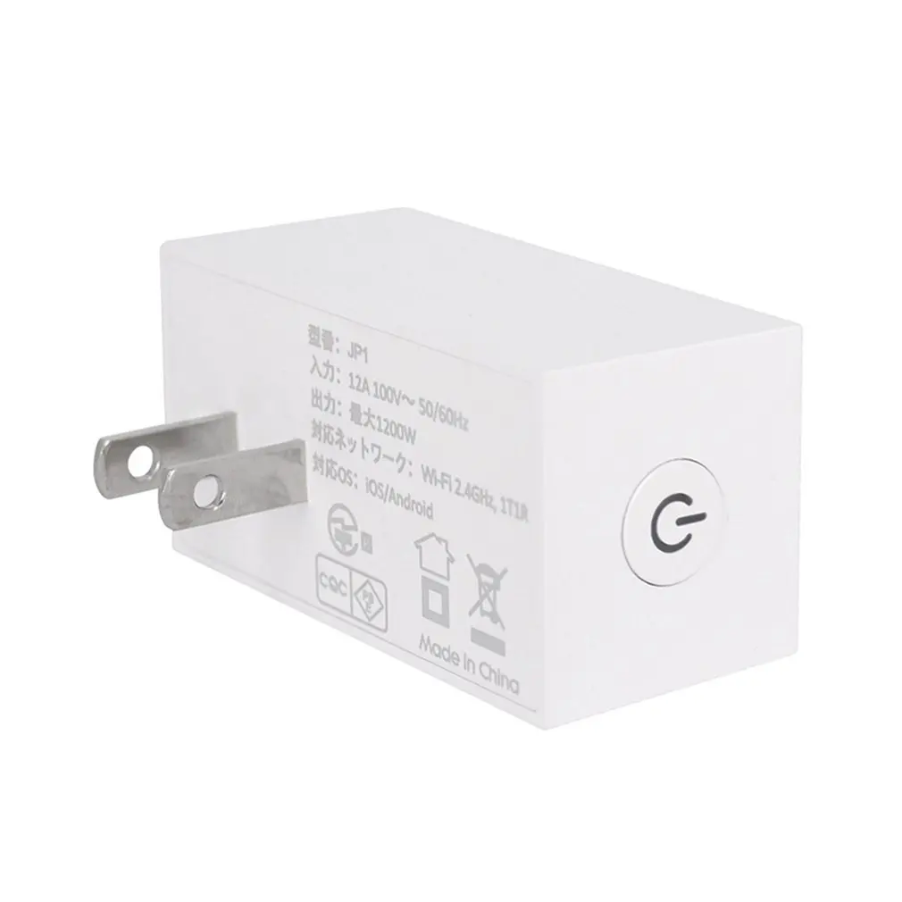 Smart Socket WiFi Wireless Remote Socket Adaptor Mobile APP Control Supports for Amazon ECHO Google Home IFTTT JP Plug
Smart Socket WiFi Wireless Remote Socket Adaptor Mobile APP Control Supports for Amazon ECHO Google Home IFTTT JP Plug