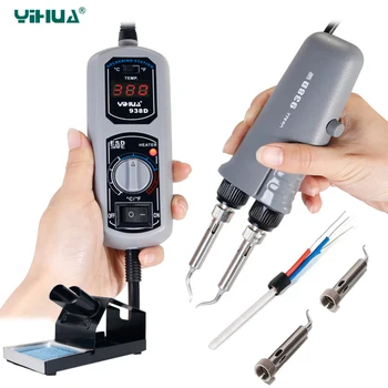 YIHUA 938D SMD Tweezer Soldering Iron Electric Iron Constant Temperature Heating Portable Repair Rework Tweezers Soldering Irons
YIHUA 938D SMD Tweezer Soldering Iron Electric Iron Constant Temperature Heating Portable Repair Rework Tweezers Soldering Irons