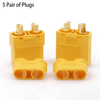 5/10 Pcs AMass XT90 Plug Remote Control Toy Accessory Male And Female Connector Power Plug Battery Set For RC Lipo Battery Motor
5/10 Pcs AMass XT90 Plug Remote Control Toy Accessory Male And Female Connector Power Plug Battery Set For RC Lipo Battery Motor