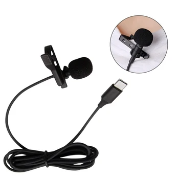 1.5M Microphone Professionnel Lavalier Lapel Microphone Omnidirectional for USB Type-C Interface Device Handheld Recoding Studio
1.5M Microphone Professionnel Lavalier Lapel Microphone Omnidirectional for USB Type-C Interface Device Handheld Recoding Studio