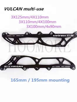 4 wheels / 3 wheels Multi-use Alloy CNC 3X125mm 110mm 100mm / 4X110mm 100mm 90mm Inline Speed Skates Base for Cadomotus Frame
4 wheels / 3 wheels Multi-use Alloy CNC 3X125mm 110mm 100mm / 4X110mm 100mm 90mm Inline Speed Skates Base for Cadomotus Frame