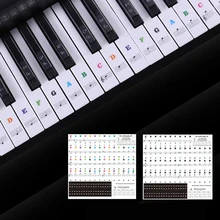 Keyboard Sticker Transparent Piano Keyboard Sticker 61 Key Electronic Keyboard 88 Key Piano Stave Note Sticker for White Keys
Keyboard Sticker Transparent Piano Keyboard Sticker 61 Key Electronic Keyboard 88 Key Piano Stave Note Sticker for White Keys
