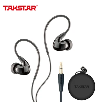 

TAKSTAR TS-2260 In-ear Recording Headset Wired Earbuds Noise Isolating DJ Monitoring Earphones for Samsung Smartphones Huawei