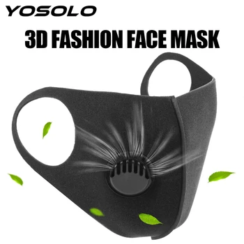 YOSOLO Washable Reusable Filter Anti Pollution PM2.5 Mouth Face Mask Black Anti Carbon Masks Sponge Mouth Mask
YOSOLO Washable Reusable Filter Anti Pollution PM2.5 Mouth Face Mask Black Anti Carbon Masks Sponge Mouth Mask