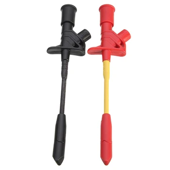 2Pcs Fully Insulated Quick Piercing Test Clips Multimeter Test Probe Spring Load
2Pcs Fully Insulated Quick Piercing Test Clips Multimeter Test Probe Spring Load