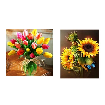 Flower Arranging 5D DIY Diamond Painting Flowers Vase & Square Diamond Full Drill Diamond Painting Sunflower
Flower Arranging 5D DIY Diamond Painting Flowers Vase & Square Diamond Full Drill Diamond Painting Sunflower
