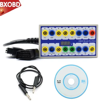 Newly Auto Car OBD 2 Break Out Box OBD2 Breakout Box OBD OBDII Protocol Detector Diagnostic Connector Detector
Newly Auto Car OBD 2 Break Out Box OBD2 Breakout Box OBD OBDII Protocol Detector Diagnostic Connector Detector