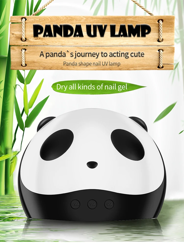 36W Panda Uv Lamp Gel Nail Polish Curing Led Nail Lamp Manicure Machine With Sensor USB Charge Nails Dryer Tools
36W Panda Uv Lamp Gel Nail Polish Curing Led Nail Lamp Manicure Machine With Sensor USB Charge Nails Dryer Tools