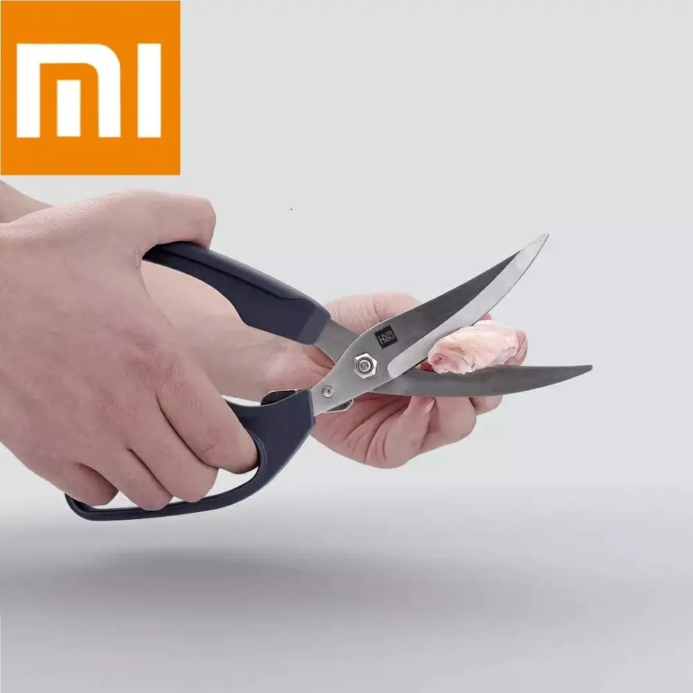 Xiaomi HUOHOU chicken bone scissors Strong Knives Kitchen Shears Stainless Steel Poultry Fish Chicken Bone Scissors Cutter Tool
Xiaomi HUOHOU chicken bone scissors Strong Knives Kitchen Shears Stainless Steel Poultry Fish Chicken Bone Scissors Cutter Tool