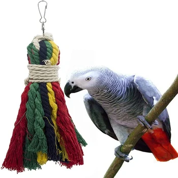 Color Pet Cotton Rope Toy Bird Parrot Toy Hanging Parrot Bird Nibble Toy Pet Supplies
Color Pet Cotton Rope Toy Bird Parrot Toy Hanging Parrot Bird Nibble Toy Pet Supplies
