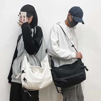 Unisex Canvas Shoulder Crossbody Bag Multifunction Solid Color Large Capacity Street Messenger Bags Crossbody Bags
Unisex Canvas Shoulder Crossbody Bag Multifunction Solid Color Large Capacity Street Messenger Bags Crossbody Bags