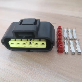 100pcs/lot 6 Pin/Way Female Accelerator Pedal Plug MAF Mass Air Flow Sensor Connector For KIA Hyundai Mitsubishi Ford 184060-1
100pcs/lot 6 Pin/Way Female Accelerator Pedal Plug MAF Mass Air Flow Sensor Connector For KIA Hyundai Mitsubishi Ford 184060-1