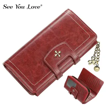 2019 New Vintage Hasp Long Purse Ladies Wallet Women Luxury Brand Retro Zipper Leather Purses Female Wallets Woman Card Holder
2019 New Vintage Hasp Long Purse Ladies Wallet Women Luxury Brand Retro Zipper Leather Purses Female Wallets Woman Card Holder