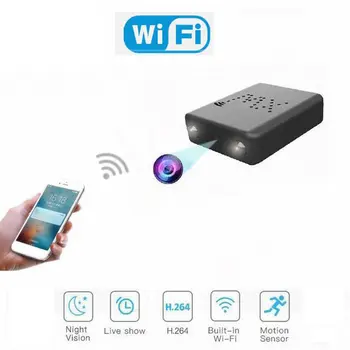 HD Mini Wifi Camera IR-Cut Cloud Storage IP/AP Camera AI Human Detection Camera Remote Alarm Camcorder Max Support 128G
HD Mini Wifi Camera IR-Cut Cloud Storage IP/AP Camera AI Human Detection Camera Remote Alarm Camcorder Max Support 128G
