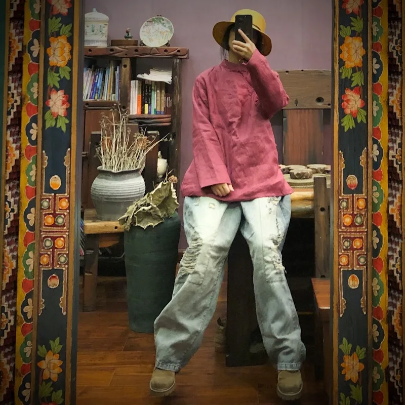 2019 luo gu ni Origional Chinese Style of Modified Lateral Open Front Washing Pure Linen Small Cotton-padded Clothes 15801
2019 luo gu ni Origional Chinese Style of Modified Lateral Open Front Washing Pure Linen Small Cotton-padded Clothes 15801