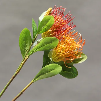 Plastic Flowers Living Room Dining Table Decoration Model Protea Cynaroides Fireworks Pincushion Flower Imitation Flowers Artifi
Plastic Flowers Living Room Dining Table Decoration Model Protea Cynaroides Fireworks Pincushion Flower Imitation Flowers Artifi