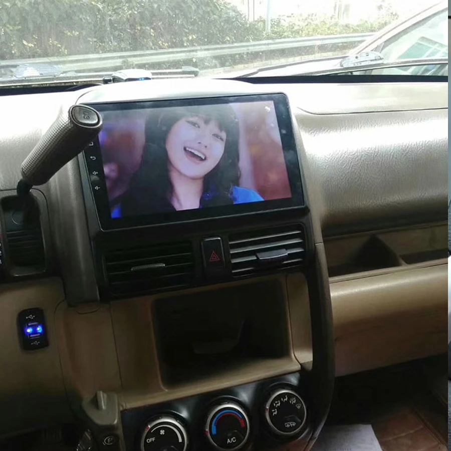 Мультимедийный плеер для Honda CRV 2004 Android 10 64 ГБ 2Din Dvd GPS 9 дюймов Bluetooth навигация