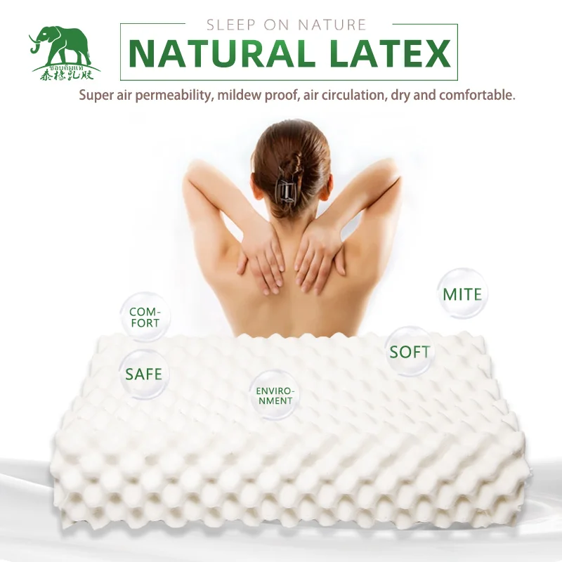 Thailand Pure Natural Latex Pillow Remedial Neck Protect Vertebrae Health Care Orthopedic Pillow Natural Children latex pillow
Thailand Pure Natural Latex Pillow Remedial Neck Protect Vertebrae Health Care Orthopedic Pillow Natural Children latex pillow