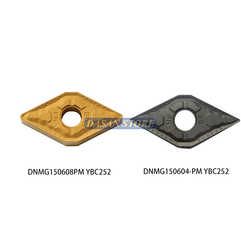 10PCS DNMG150604 DNMG150612 PM YBC251 YBC252 High Quality Carbide Inserts CNC Lathe Turning Blade Cutter TOOL for Steel
10PCS DNMG150604 DNMG150612 PM YBC251 YBC252 High Quality Carbide Inserts CNC Lathe Turning Blade Cutter TOOL for Steel