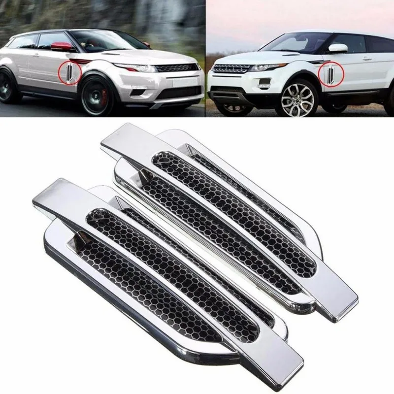 Black/Silver Paint Car Side Air Flow Vent Cover Intake Decoration Stickers Hole Cover Intake Grille Duct
Black/Silver Paint Car Side Air Flow Vent Cover Intake Decoration Stickers Hole Cover Intake Grille Duct