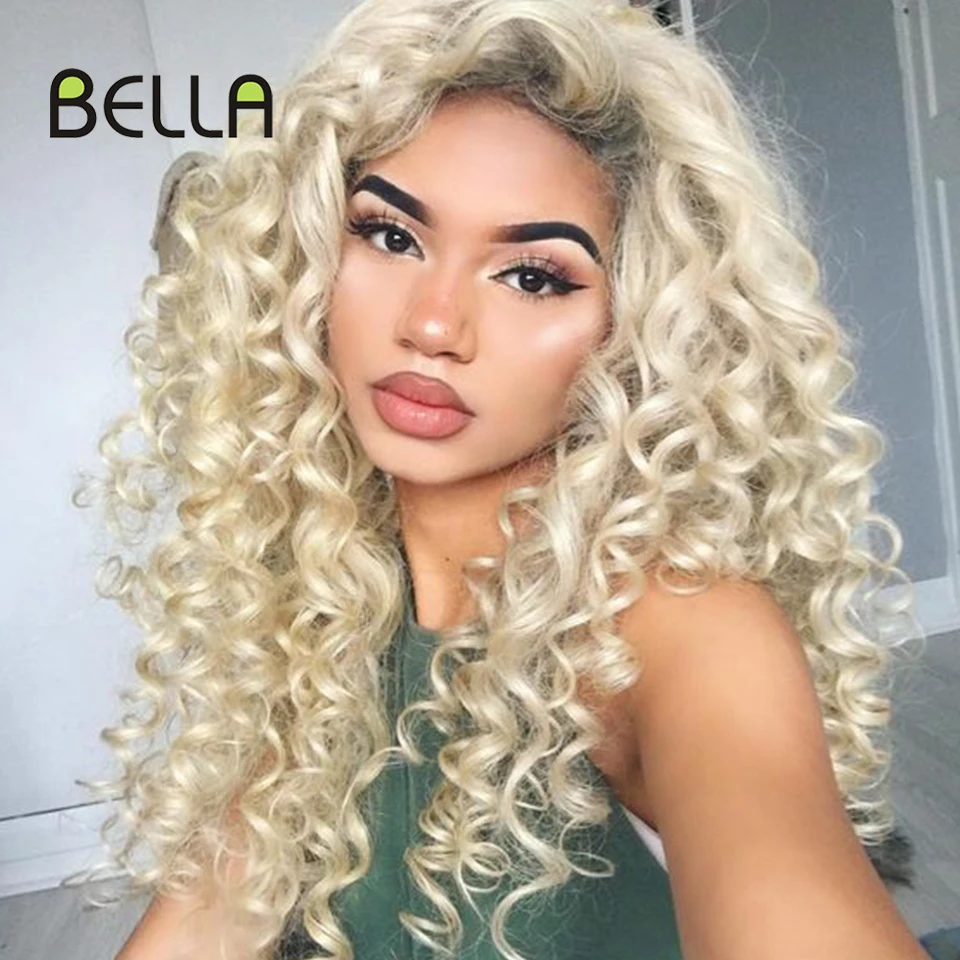Synthetic Blonde 613 Afro Curly Wig 6 Colors Avaliable Afro Curly Hair Cosplay Daily Middle Part Wig For Woman Mix Brown Bella
Synthetic Blonde 613 Afro Curly Wig 6 Colors Avaliable Afro Curly Hair Cosplay Daily Middle Part Wig For Woman Mix Brown Bella