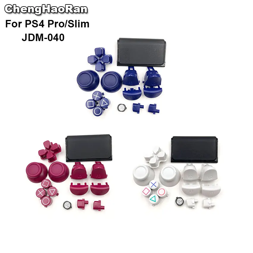 ChengHaoRan Customization Limited Edition Touchpad Buttons Trigger L1 R1 L2 R2 Repair Parts for PS4 Pro Slim Controller JDS-040
ChengHaoRan Customization Limited Edition Touchpad Buttons Trigger L1 R1 L2 R2 Repair Parts for PS4 Pro Slim Controller JDS-040