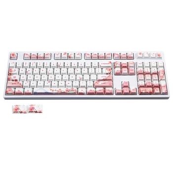 110 Keys PBT Keycap 5 Sides Dye Subbed Cherry Profile Mechanical Keyboard Keycap Set for MX Keyboard Switches
110 Keys PBT Keycap 5 Sides Dye Subbed Cherry Profile Mechanical Keyboard Keycap Set for MX Keyboard Switches