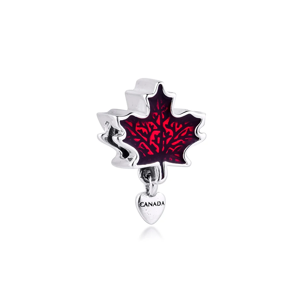 CKK Canada Maple Leaf Charms 925 Original Fit Europe Bracelets Sterling Silver Charm Beads for Jewelry Making Women
CKK Canada Maple Leaf Charms 925 Original Fit Europe Bracelets Sterling Silver Charm Beads for Jewelry Making Women