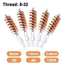 5Pcs/Set Gun Cleaning Brush Head Kit for 9mm .30 7.62mm .22 5.56mm .40 .45 12GA 40GA Phosphor Bronze Rifle Pistol Bore Cleaning
5Pcs/Set Gun Cleaning Brush Head Kit for 9mm .30 7.62mm .22 5.56mm .40 .45 12GA 40GA Phosphor Bronze Rifle Pistol Bore Cleaning