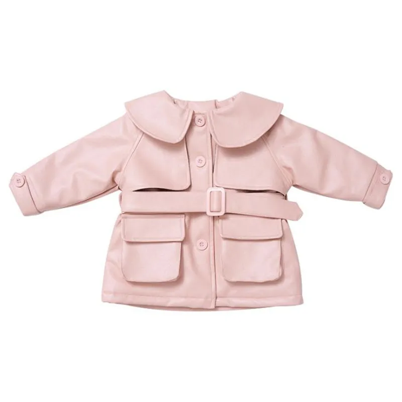 DFXD Children Clothes Girls Plus Velvet Faux Leather Jacket Winter PU Leather Coats Warm Jacket Outwear With Belt Yellow/Pink
DFXD Children Clothes Girls Plus Velvet Faux Leather Jacket Winter PU Leather Coats Warm Jacket Outwear With Belt Yellow/Pink
