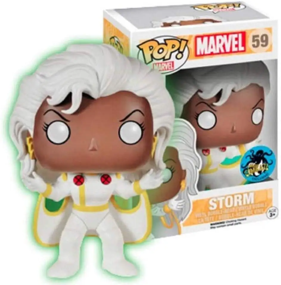Comikaze Exclusive 2014 Funko pop Official Marvel: X-Men - Storm Glow in the dark Vinyl Action Figure Collectible Model Toy
Comikaze Exclusive 2014 Funko pop Official Marvel: X-Men - Storm Glow in the dark Vinyl Action Figure Collectible Model Toy