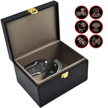 Hot Car Key Storage Faraday Fob Protector Box Signal Blocking Box Shielding Pouch Wallet Case For Key Car Organiser
Hot Car Key Storage Faraday Fob Protector Box Signal Blocking Box Shielding Pouch Wallet Case For Key Car Organiser