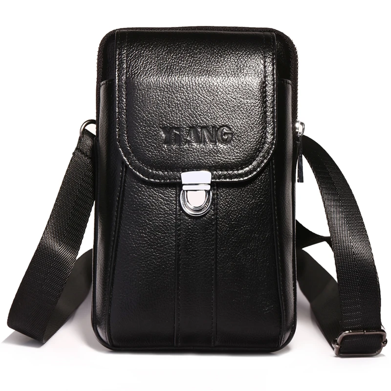 shoulder bag Multi functional waistpack men's vertical 7-inch Mini slanting single shoulder bag Genuine Leather Shoulder Bags
shoulder bag Multi functional waistpack men's vertical 7-inch Mini slanting single shoulder bag Genuine Leather Shoulder Bags
