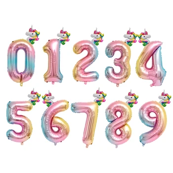 Unicorn Number Happy Birthday Party Decorations Kid Foil Balloons Air Helium Baloons Birthday Globos Balon
Unicorn Number Happy Birthday Party Decorations Kid Foil Balloons Air Helium Baloons Birthday Globos Balon