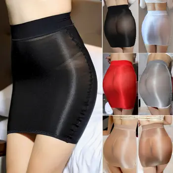 Women Sheer Skirt Micro Mini See Through Sexy Oiled Skirts Pencil Shiny Short Bodycon Stretch
Women Sheer Skirt Micro Mini See Through Sexy Oiled Skirts Pencil Shiny Short Bodycon Stretch