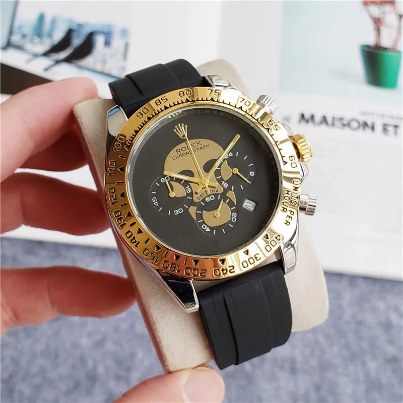 2020 hot Selling Rolex- Cosmograph-Dayton- Deluxe Steel Band Men's Watch Fashion Casual Ladies Quartz Watch Gifts AAA3
2020 hot Selling Rolex- Cosmograph-Dayton- Deluxe Steel Band Men's Watch Fashion Casual Ladies Quartz Watch Gifts AAA3
