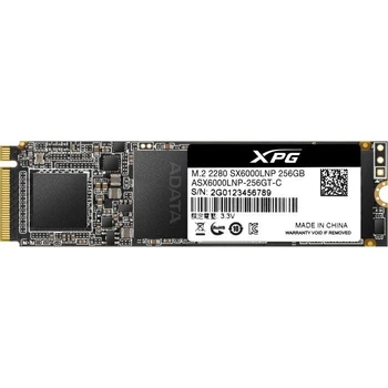 ADATA ASX6000LNP-256GT-C solid-state drive, SSD, M. 2, 256GB, PCI-E, read: 1800 MB/s, write: 900 MB/s, TLC 3D NAND
ADATA ASX6000LNP-256GT-C solid-state drive, SSD, M. 2, 256GB, PCI-E, read: 1800 MB/s, write: 900 MB/s, TLC 3D NAND