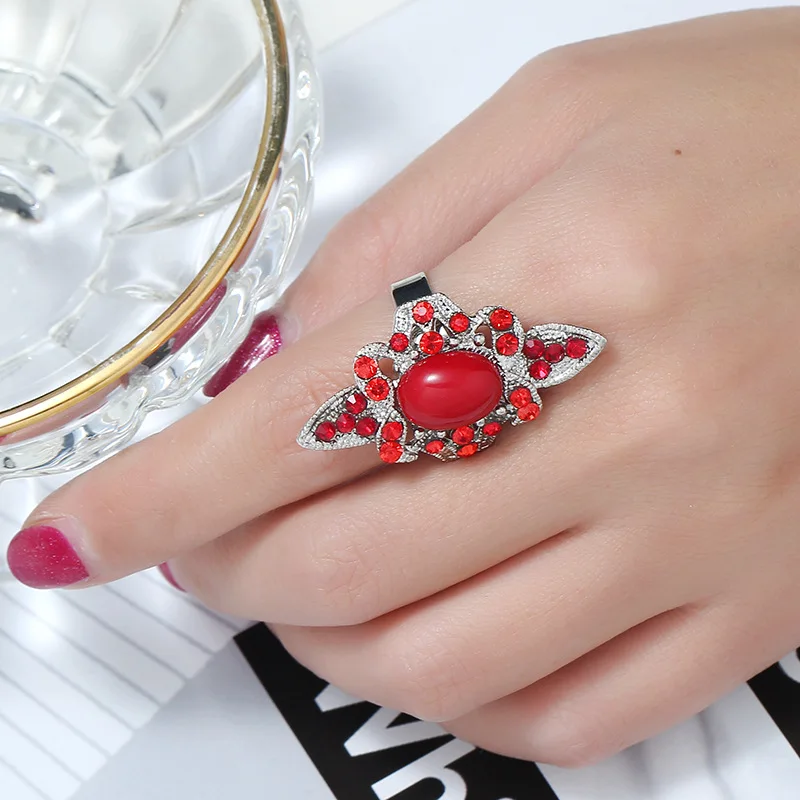 Boho Vintage Rings For Women Rhinstone Zircon Crystal Engagement Rings Adjustable Open Cuff Ring Female Jewelry
Boho Vintage Rings For Women Rhinstone Zircon Crystal Engagement Rings Adjustable Open Cuff Ring Female Jewelry