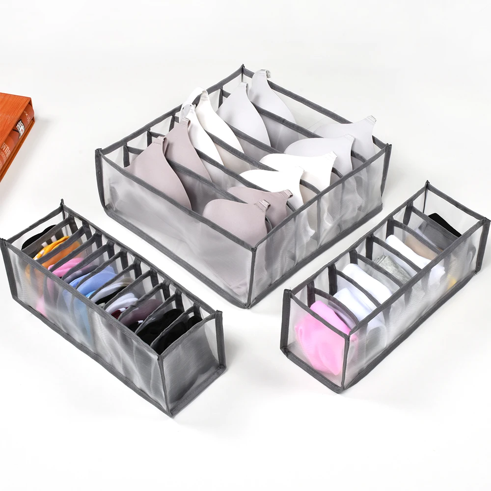 Foldable Drawer Organizers Storage Box Case For Underwear Bra Clothes Household Storage Basket Ditty-Bag for Ties Socks Scarf
Foldable Drawer Organizers Storage Box Case For Underwear Bra Clothes Household Storage Basket Ditty-Bag for Ties Socks Scarf