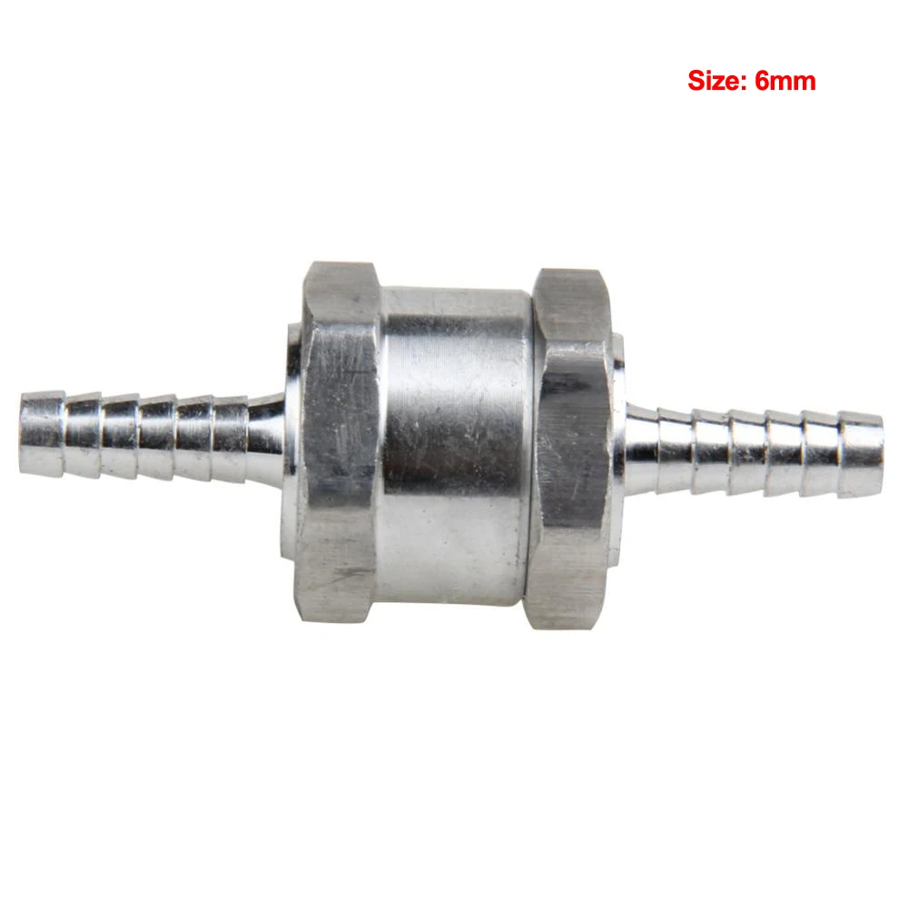 CarBole 6mm 1pc Auminium Non Return Check One Way Valve Rollover Breather Fuel Syetem Pressure Relief Valve Diesel Petrol
CarBole 6mm 1pc Auminium Non Return Check One Way Valve Rollover Breather Fuel Syetem Pressure Relief Valve Diesel Petrol